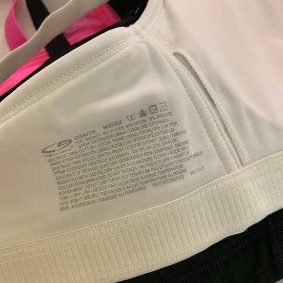 Champion Sports Bra 34D White NWOT H10 - Picture 5 of 5
